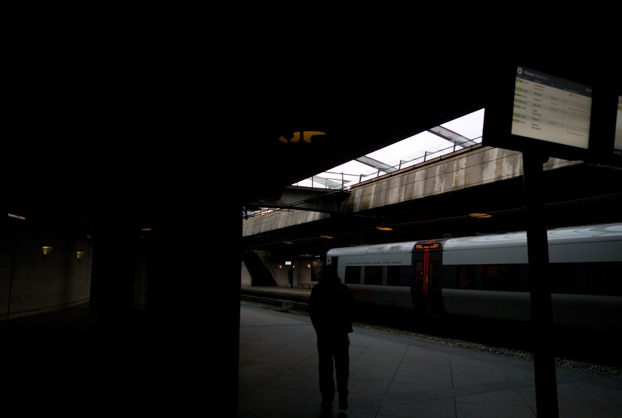 Öresundståg train in Scandinavia